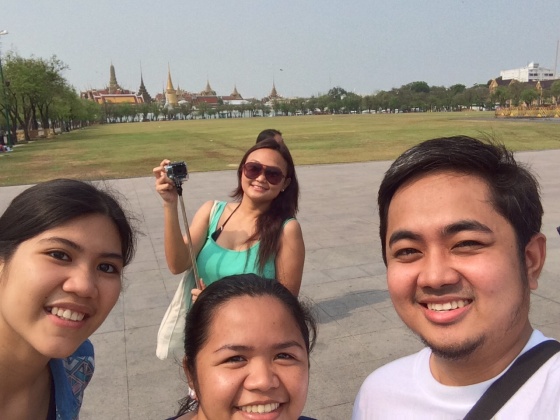 Photobombed by our travel coordinator Tikoy :)